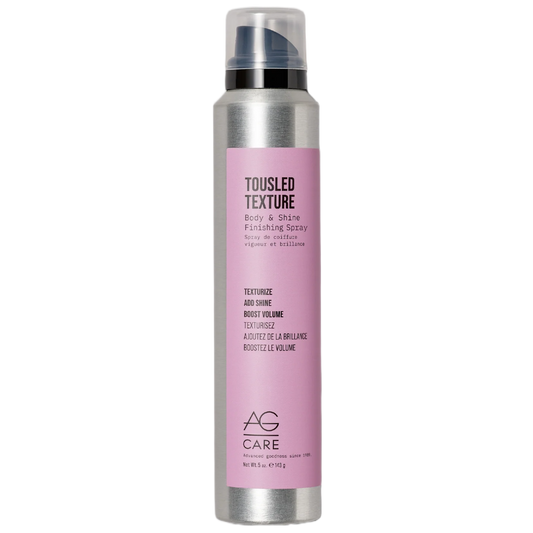 Bottle of AG Care Tousled Texture product on a white background