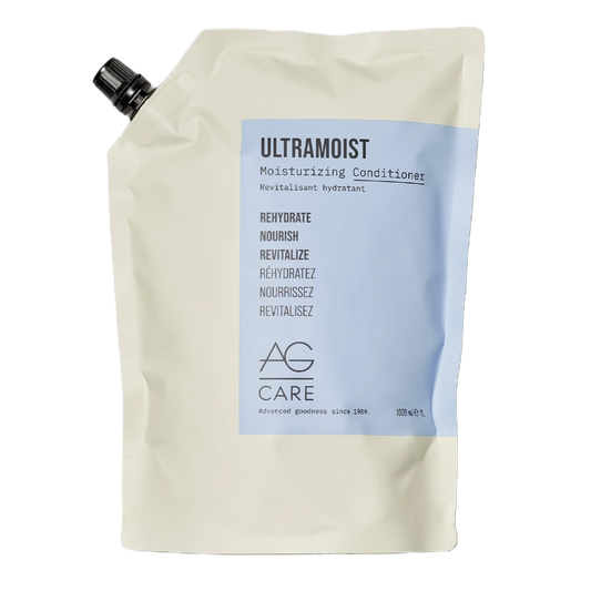 ULTRAMOIST moisturizing conditioner packaging with AG Care branding on a white background