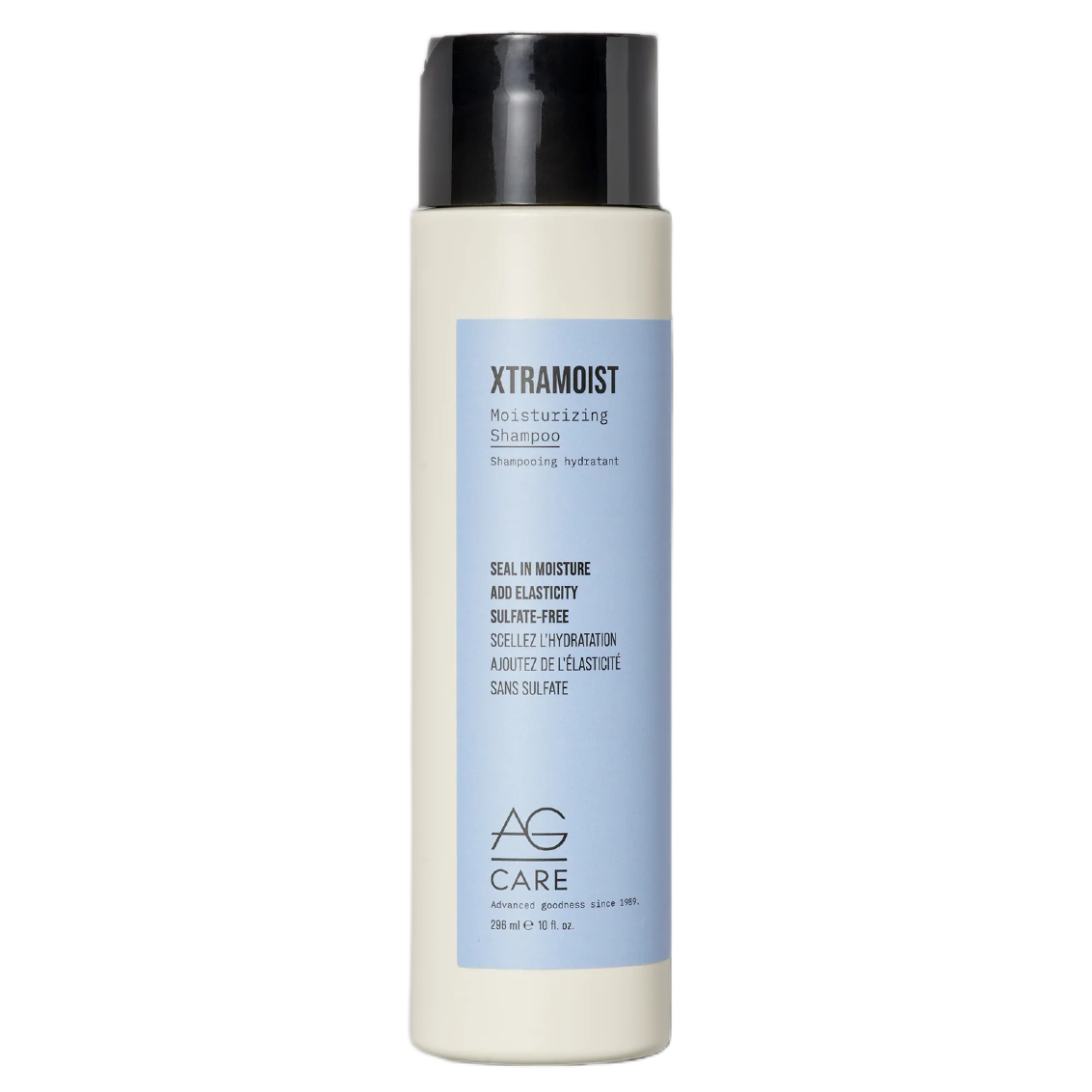 Shampoo bottle labeled 'Sterling Silver' by AG Care on a white background