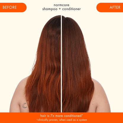 Amika Normcare Signature Conditioner Before After