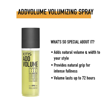 KMS Add Volume Volumizing Spray 200ml/ 6.8oz