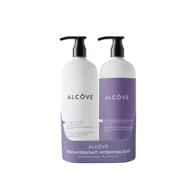 Alcove Hydrating Litre Duo for Dry, Coarse or Brittle Hair