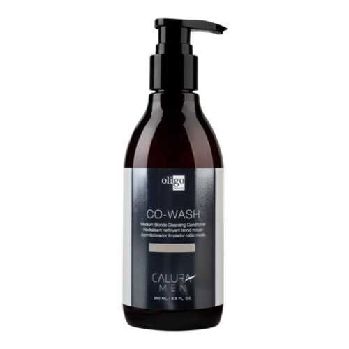 Bottle of Calura Men Co-Wash on a white background