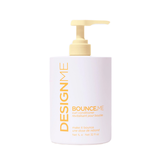 DESIGNME bounce me hair conditioner bottle on a white background