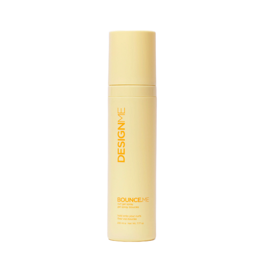 Yellow bottle of DesignLine product on a white background