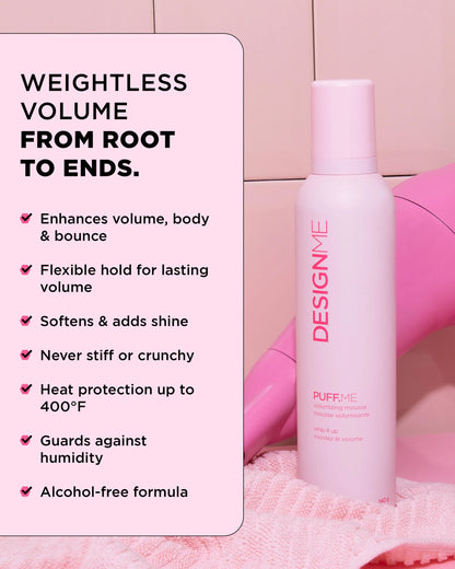 DesignMe PuffMe Volumizing Mousse  Benefits