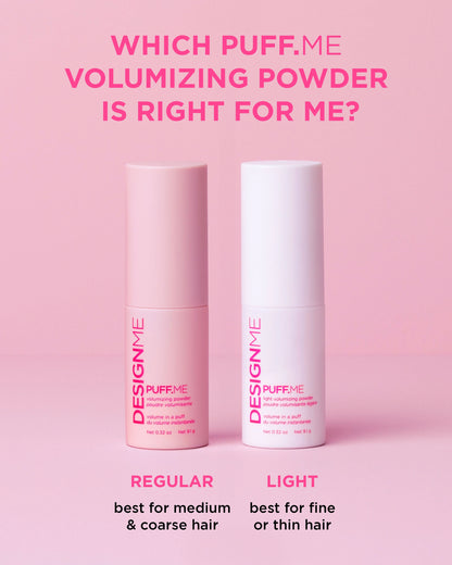 DesignMe PuffMe Volumizing Powder Regular s Light