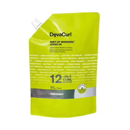 Multi-benefit leave-in spray for curly hair by DevaCurl