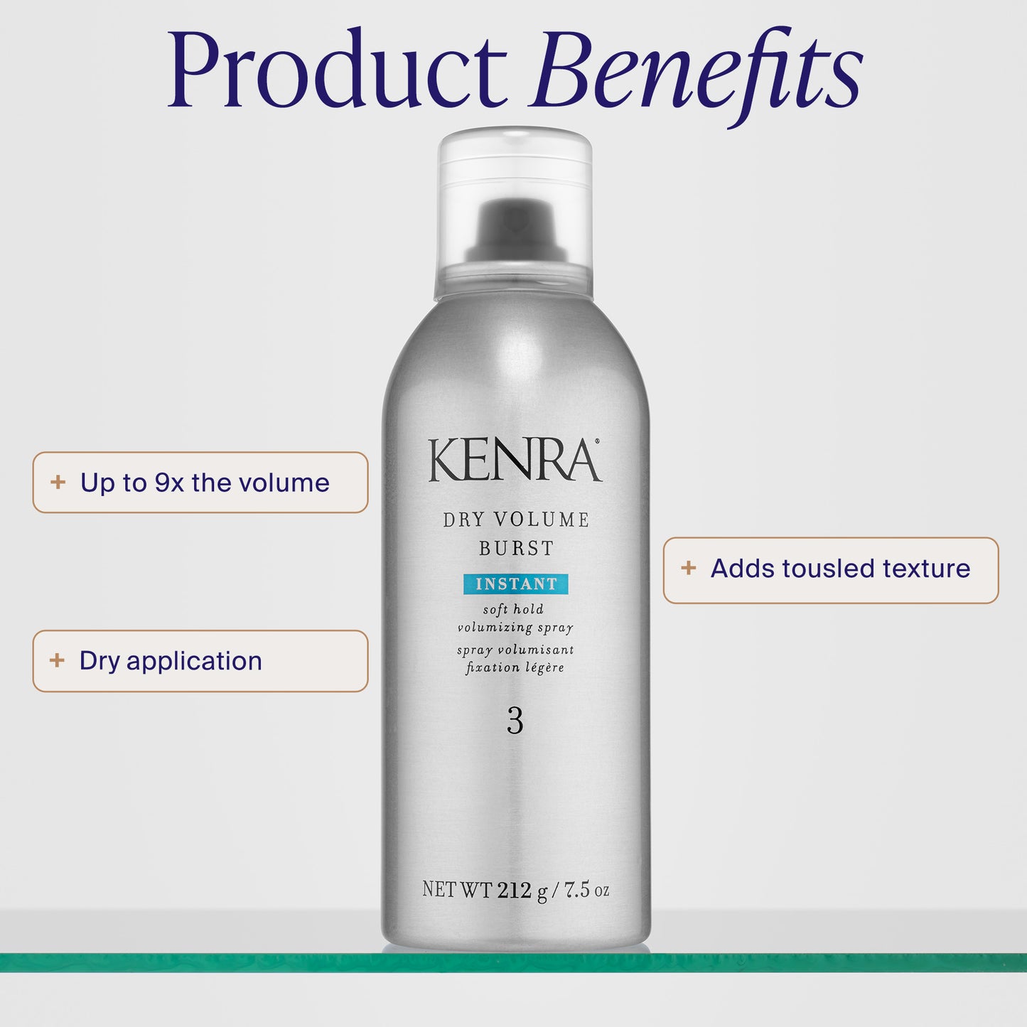 Kenra Dry Volume Burst 3 Instant Dry Volume Spray 7.5oz