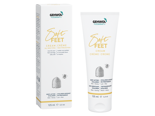 Gehwol Fusskraft Soft Feet Cream new packaging 125m