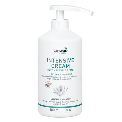 Gehwol Intensive Cream 500ml for rough, brittle feet