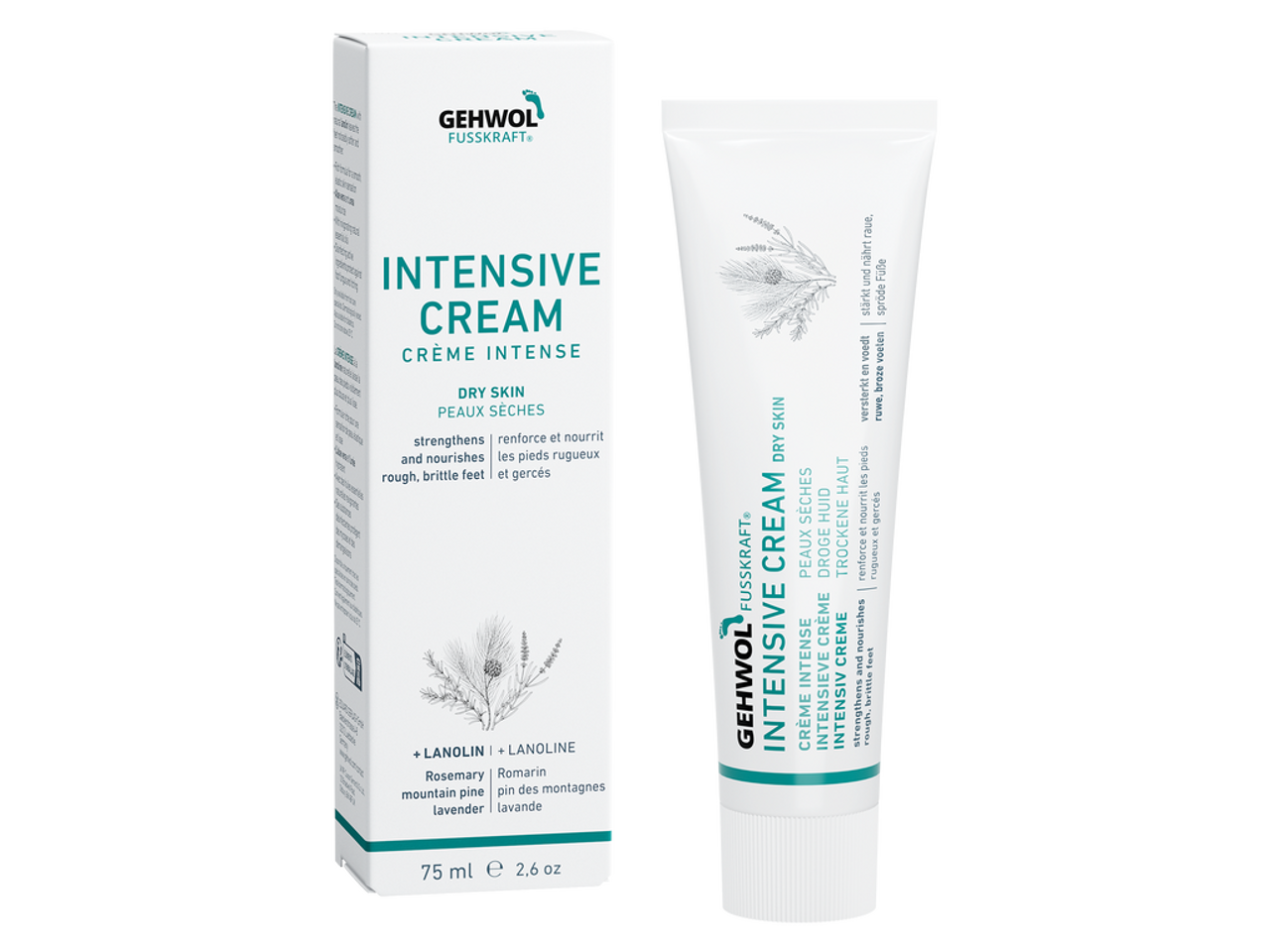 Gehwol Intensive Cream Dry Skin, rough, brittle feet 75ml 