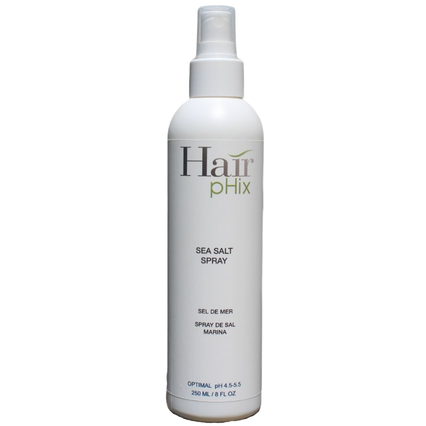 Hair pHix Sea Salt Spray bottle on a white background