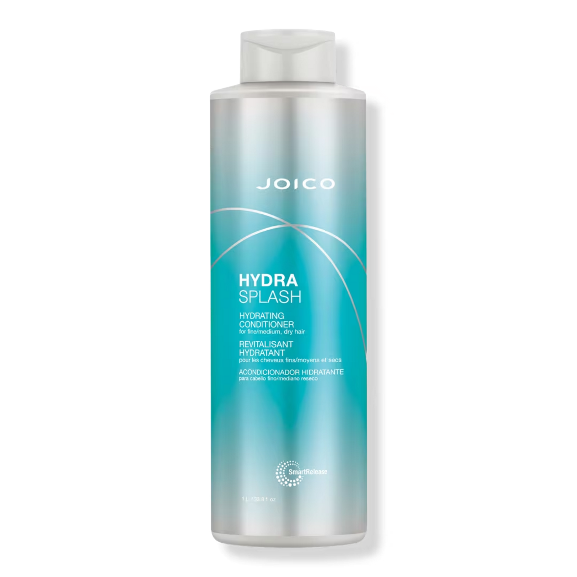 Joico Hydra Splash conditioner bottle on a white background