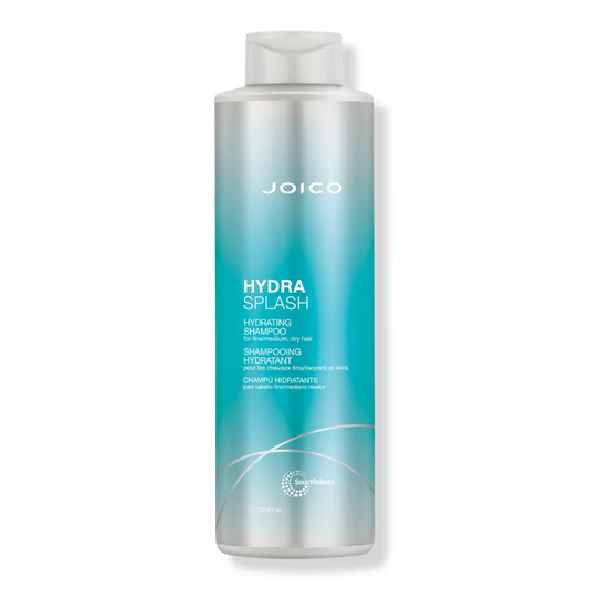 Joico Hydra Splash shampoo bottle on a white background