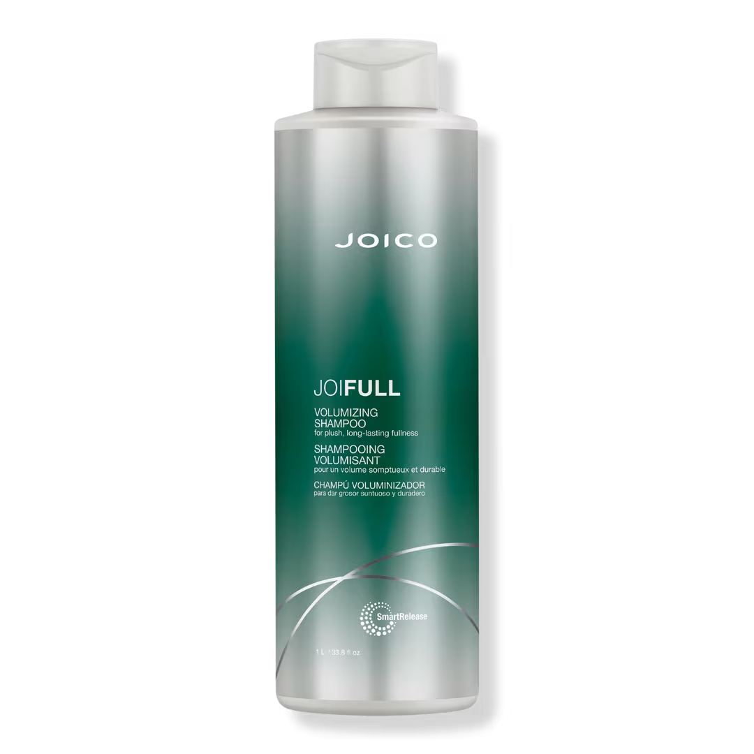 Joico JoiFull volumizing shampoo bottle on a white background