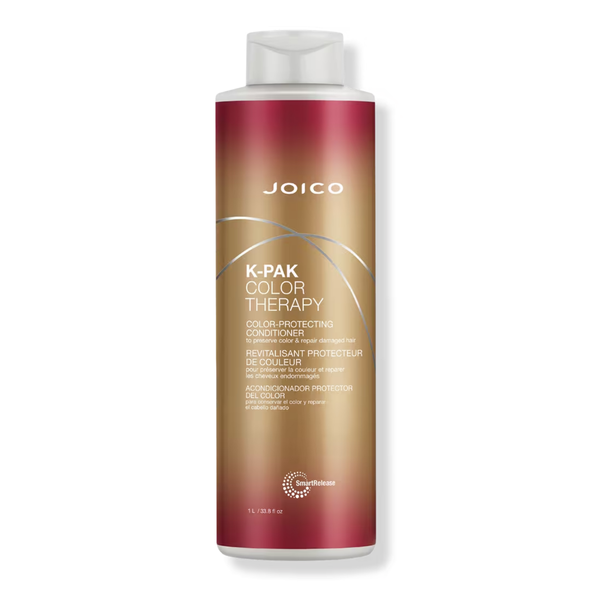 Joico K-Pak Color Therapy conditioner bottle on a white background