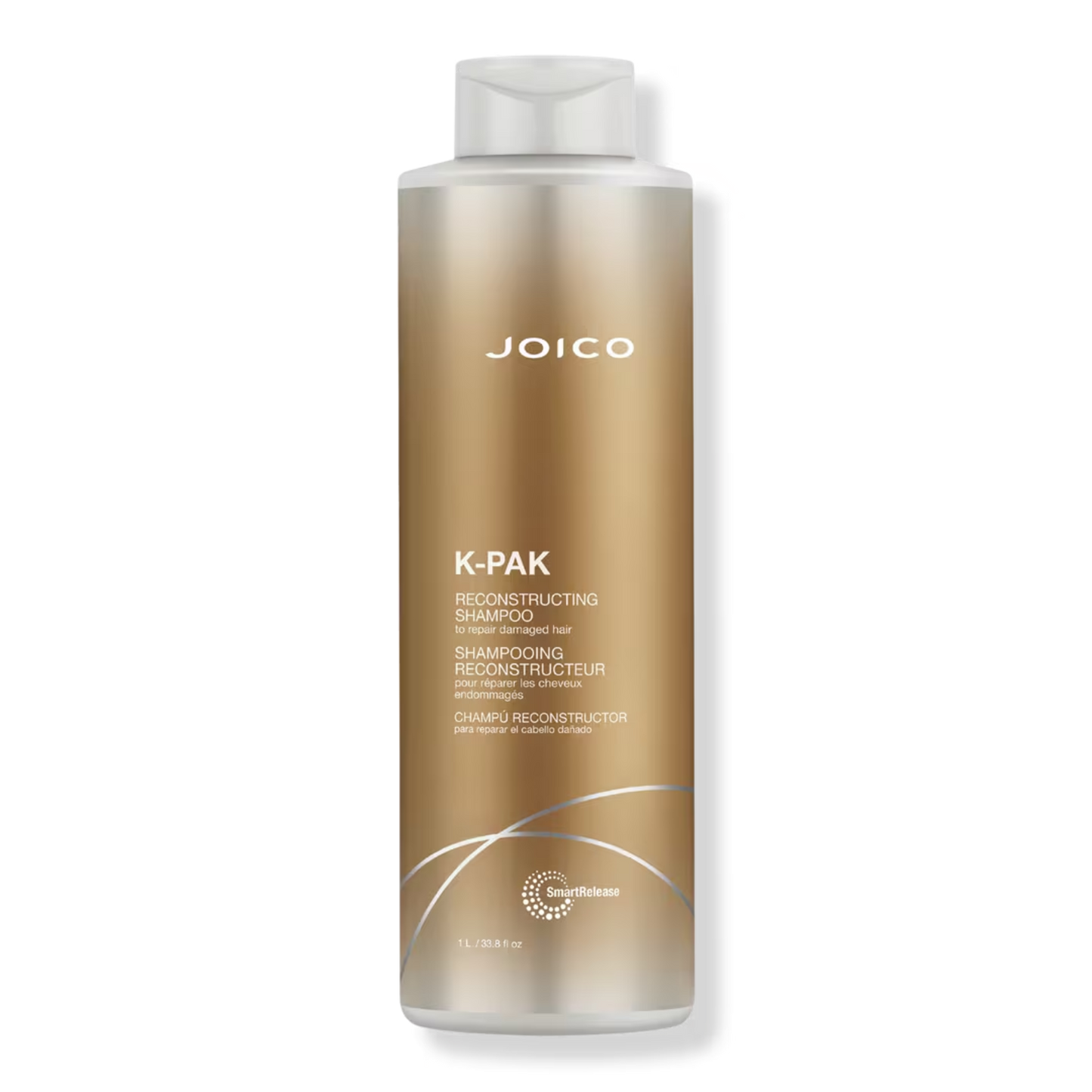 Joico K-PAK shampoo bottle on a white background