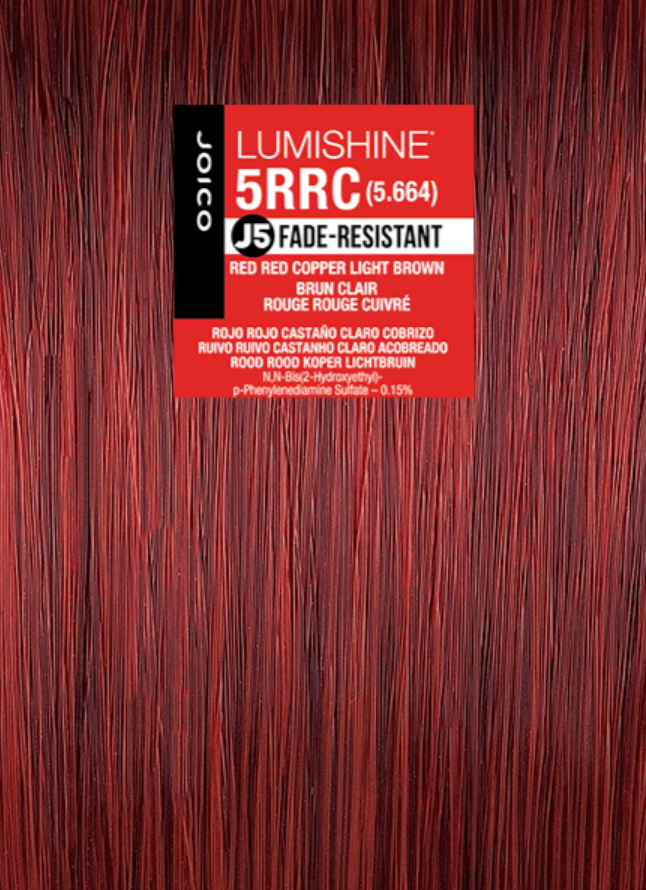 Joico Lumishine 5RRC - Red Red Copper Light Brown