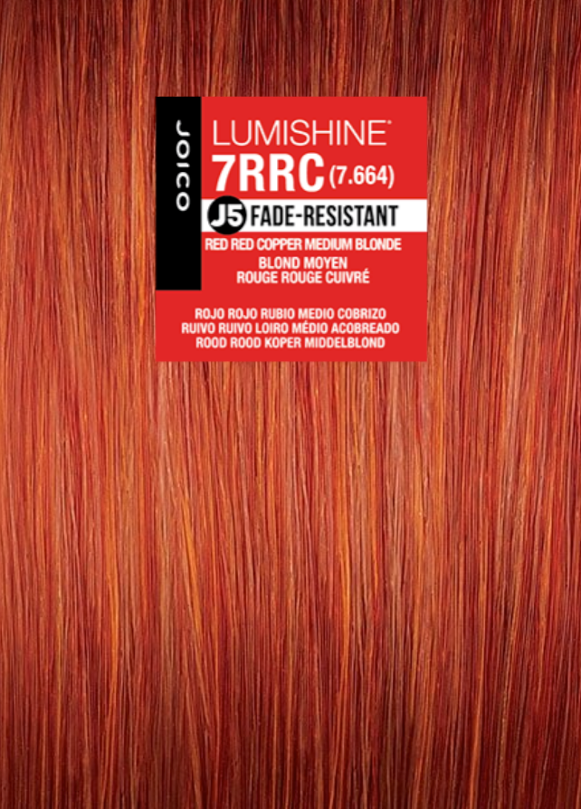 Joico Lumishine 7RRC - Red Red Copper Medium Blonde