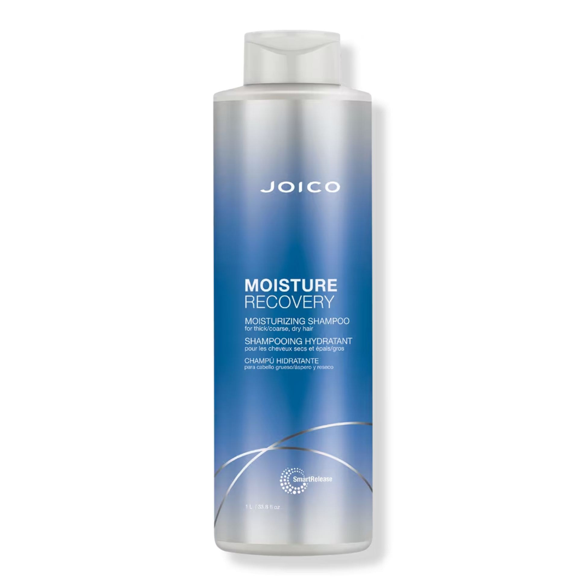 Joico Moisture Recovery shampoo bottle on a white background
