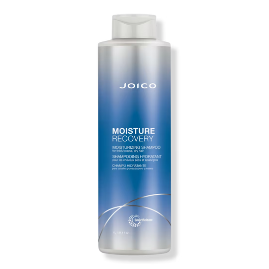 Joico Moisture Recovery shampoo bottle on a white background