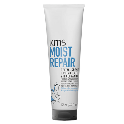 KMS Moist Repair Revival Crème tube on a white background
