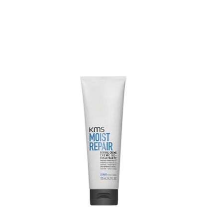 KMS Moist Repair revival creme tube on a white background