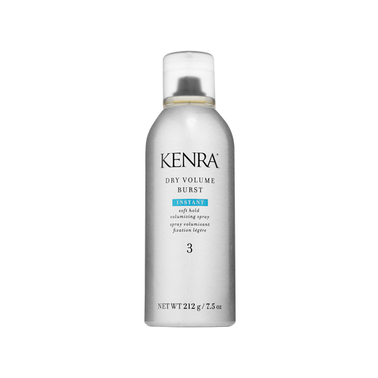 Kenra Dry Volume Burst spray bottle on a white background