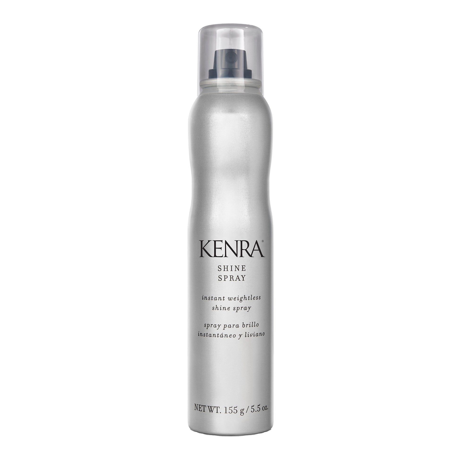 Kenra Shine Spray bottle on a white background