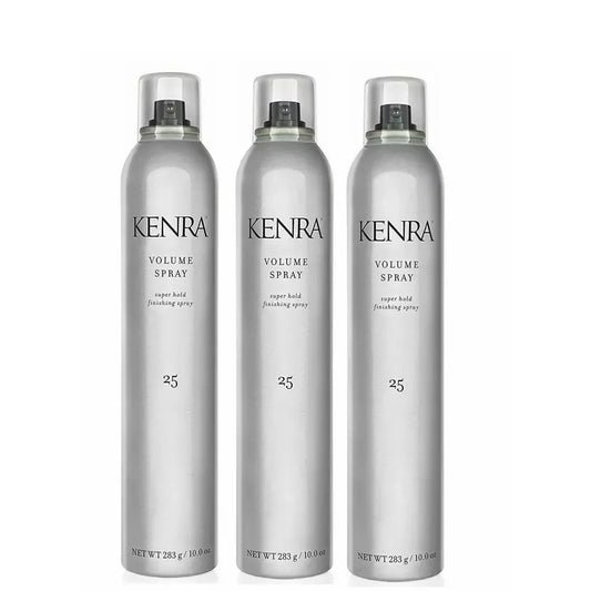 Kenra Volume Spray 25 10oz- Super hold finishing spray 3 packs