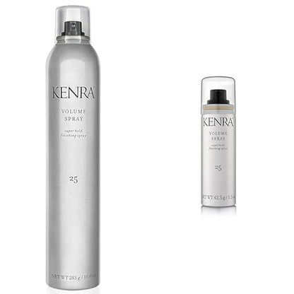 Two bottles of Kenra Volume Spray on a white background