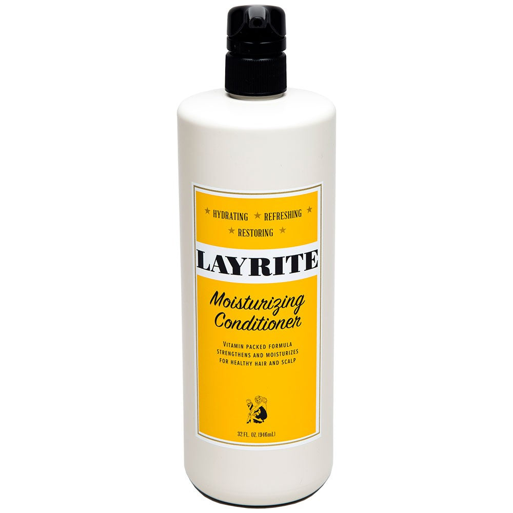 Layrite moisturizing conditioner bottle on a white background