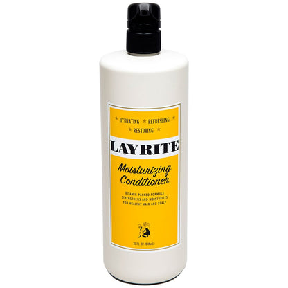 Layrite moisturizing conditioner bottle on a white background