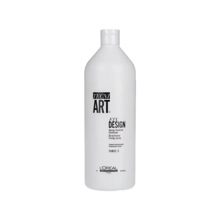 L'Oreal Tecni Art Fx Design spray bottle refill 1000ml on a white background