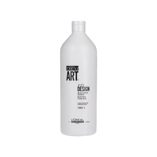 L'Oreal Tecni Art Fx Design spray bottle refill 1000ml on a white background