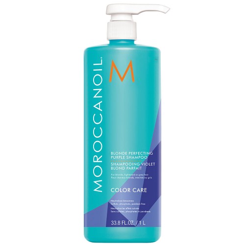 Moroccanoil Blonde Perfecting Purple Shampoo, 6.7oz / 200ml