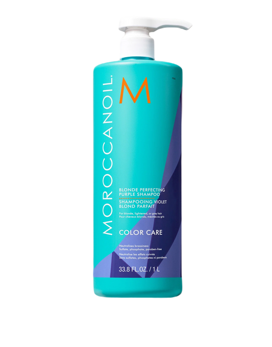 Moroccanoil Blonde Perfecting Shampoo 1L