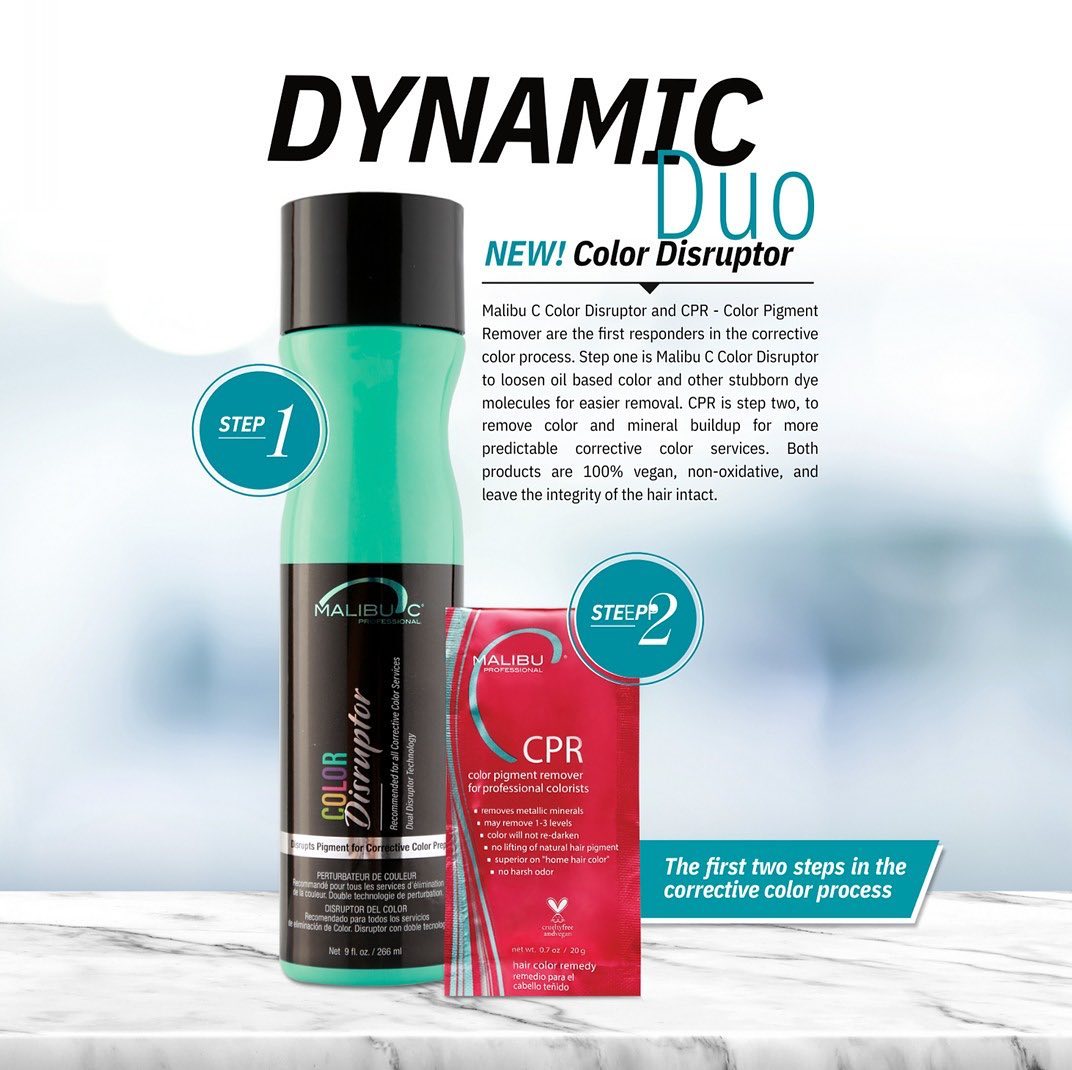 Malibu C Color Disruptor and CPR Duo