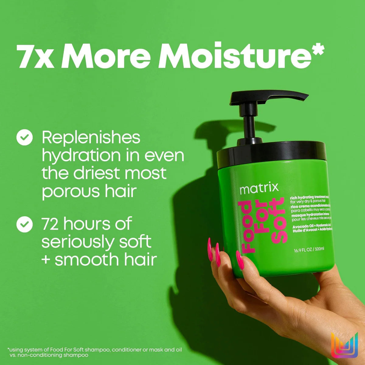 Matrix Food for Soft Rich Hydrating Mask specs