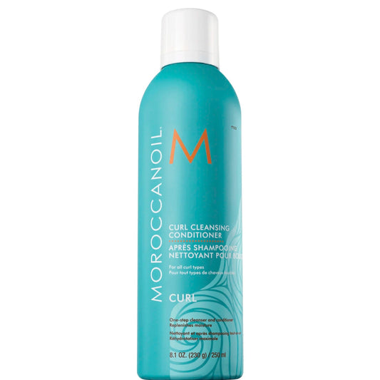 Moroccanoil Curl Cleansing Conditioner bottle on a white background