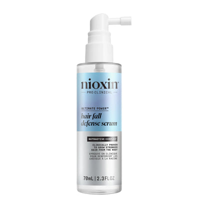 Nioxin Hair Fall Defense Serum Leave-In Scalp Treatment for Thinning Hair 70ml