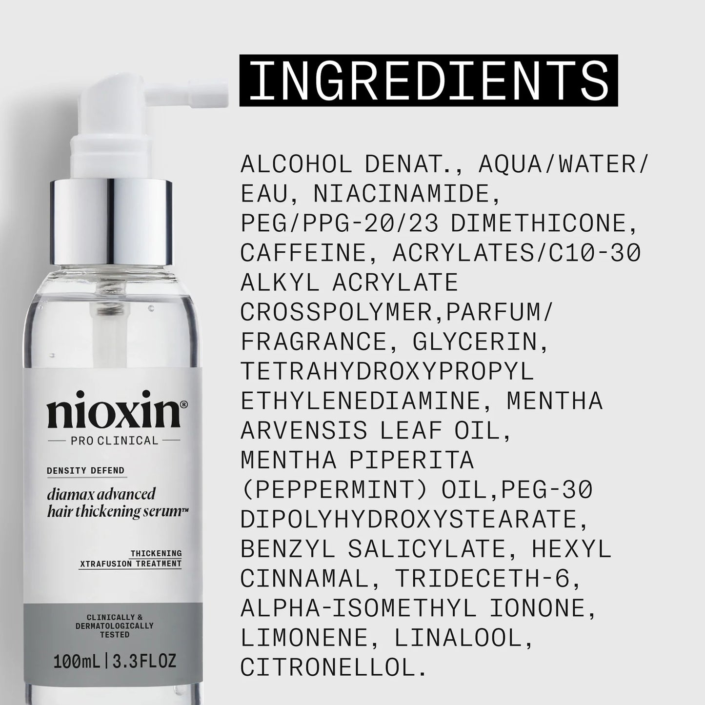Nioxin Density Defend Diamax Advanced Hair Thickening Xtrafusion Treatment, 100ml