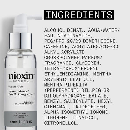 Nioxin Density Defend Diamax Advanced Hair Thickening Xtrafusion Treatment, 100ml