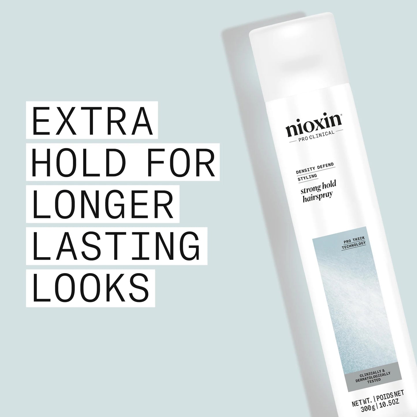 Nioxin Strong Hold Hairspray, 300G / 10.5OZ