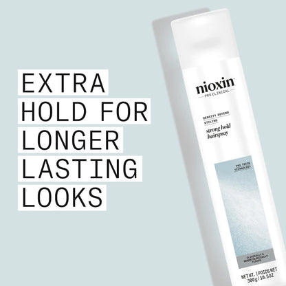 Nioxin Strong Hold Hairspray, 300G / 10.5OZ