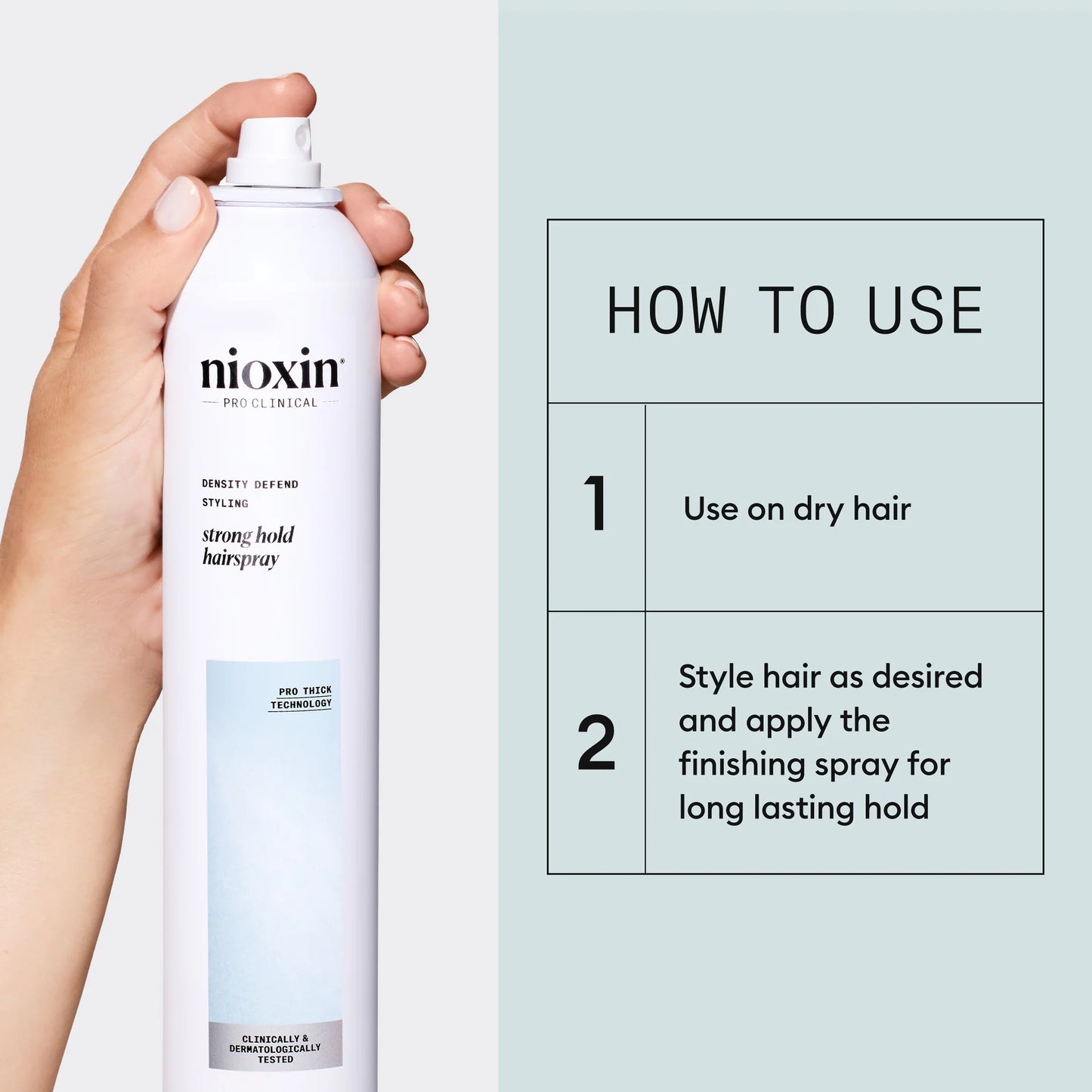 Nioxin Strong Hold Hairspray, 300G / 10.5OZ