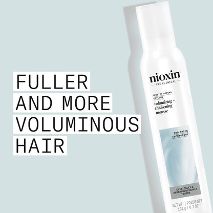 Nioxin Volumizing + Thickening Mousse 192G / 6.7OZ