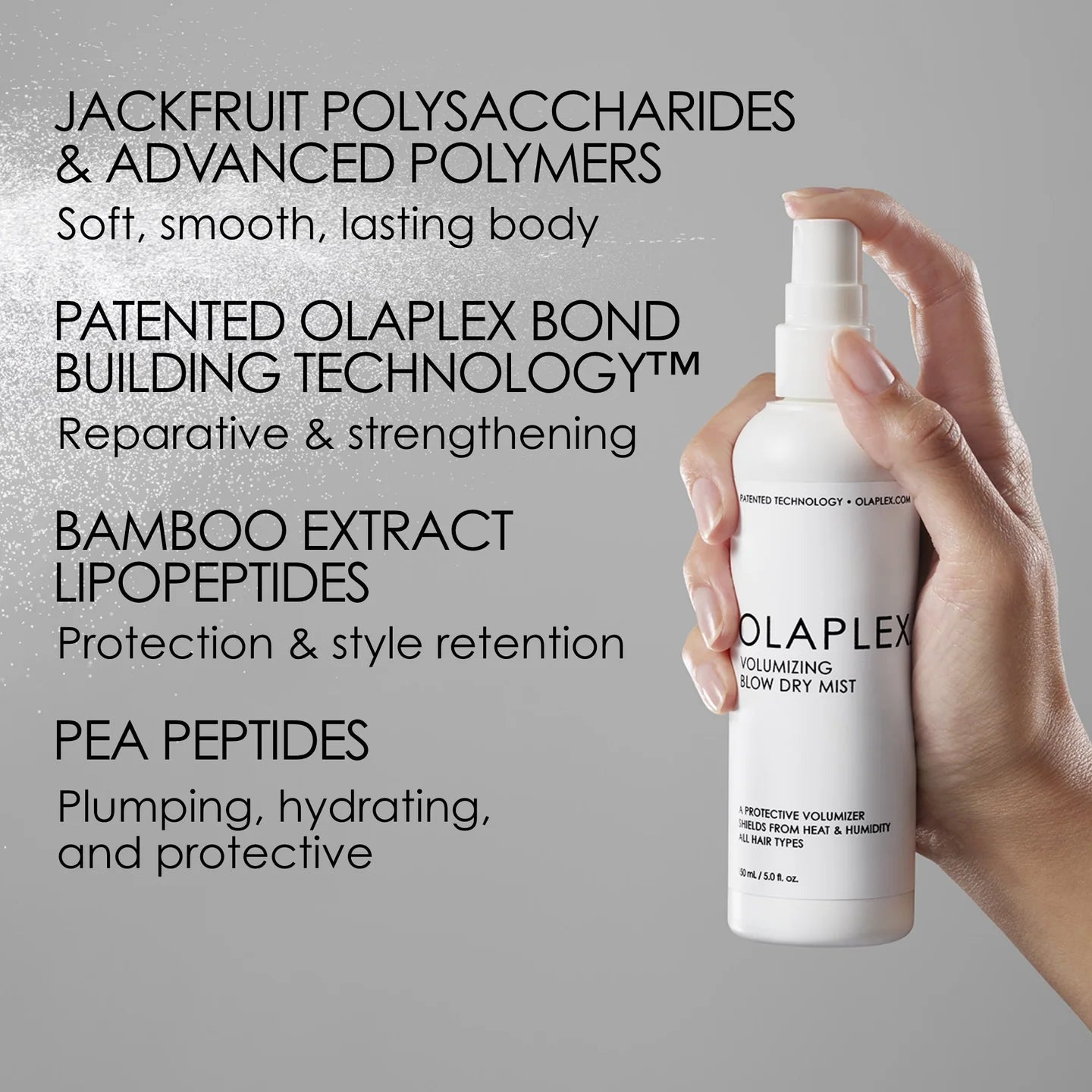 Olaplex Volumizing Blow Dry Mist Key Ingredients