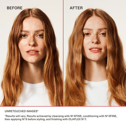 Olaplex No4 Fine Bond Maintenance Shampoo Before & After